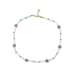 LOVEissue_necklace_daisy_purple_shell_mint