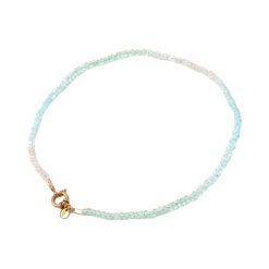 Necklace | Color tri blue/pink