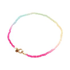 Necklace | Color tri fuchsia