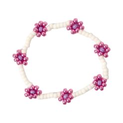 LOVEissue_bracelet_daisy_shiny_pink T1
