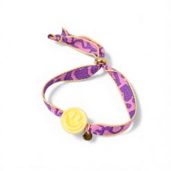 Bracelet | Happy smiley2.0 yellow swirl
