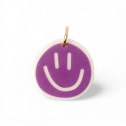 Charm | Big purple smiley