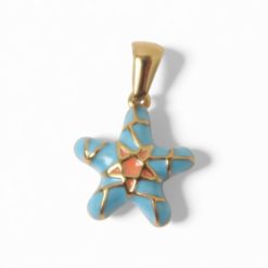 Charm | Blue/orange starfish