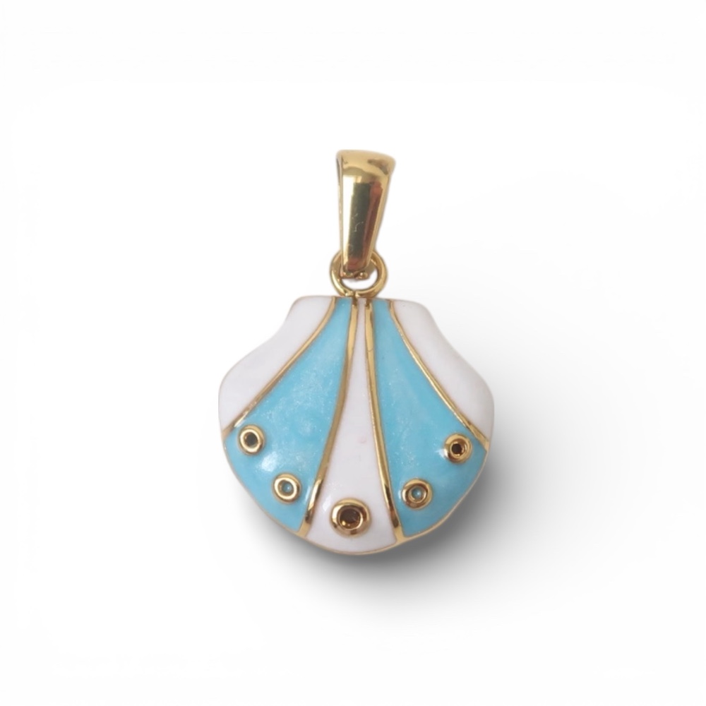 Charm | Shell blue/white