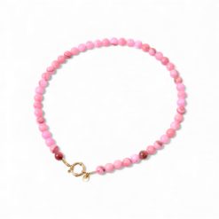 Necklace | Necklace pink beads
